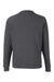 Devon & Jones DG482 Mens Charleston Crewneck Sweatshirt Black Melange Flat Back
