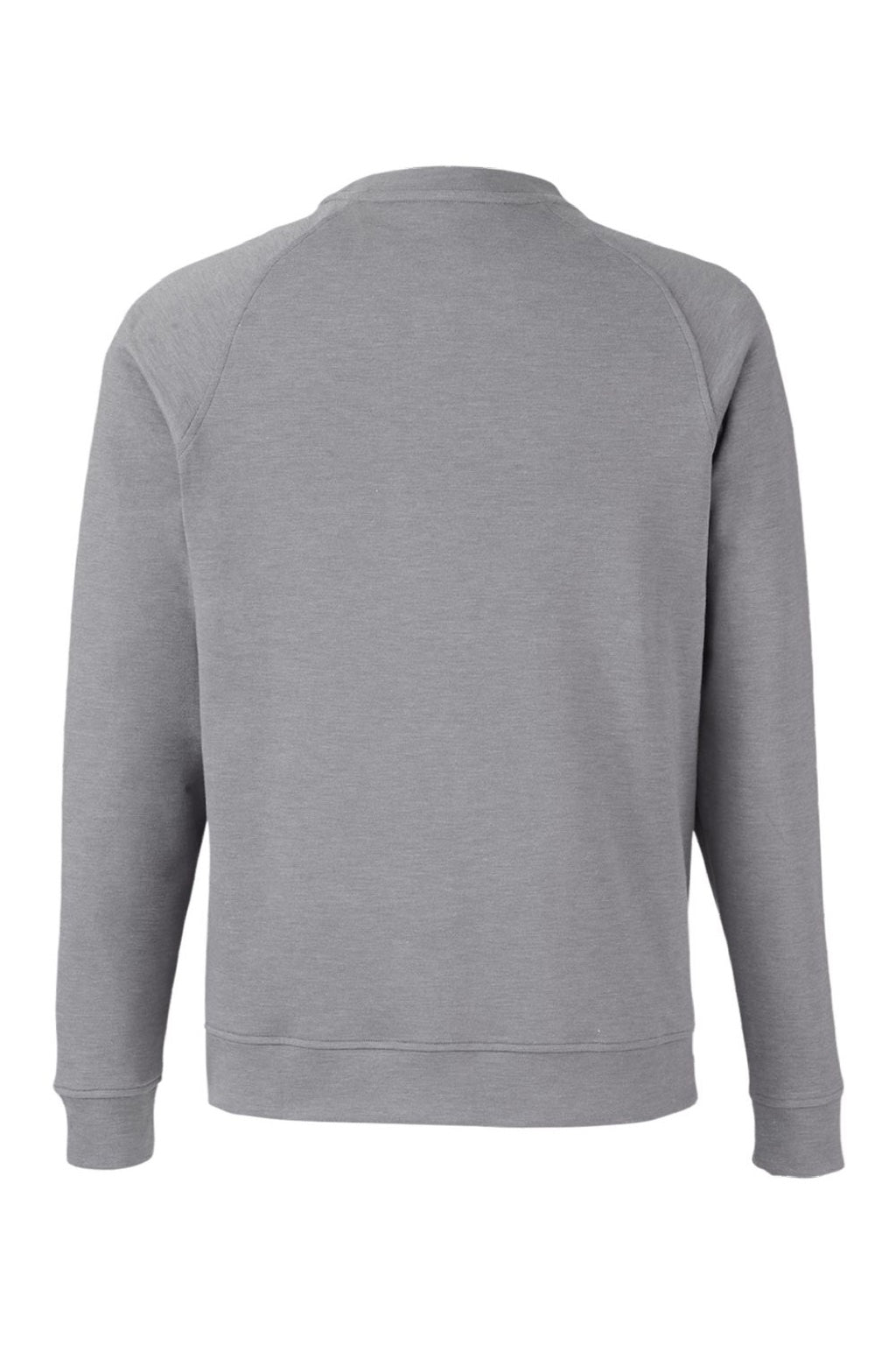 Devon & Jones DG482 Mens Charleston Crewneck Sweatshirt Graphite Grey Melange Flat Back