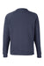 Devon & Jones DG482 Mens Charleston Crewneck Sweatshirt Navy Blue Melange Flat Back