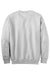 Gildan 12000 Mens DryBlend Moisture Wicking Fleece Crewneck Sweatshirt Ash Grey Flat Back