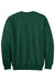 Gildan 12000 Mens DryBlend Moisture Wicking Fleece Crewneck Sweatshirt Forest Green Flat Back