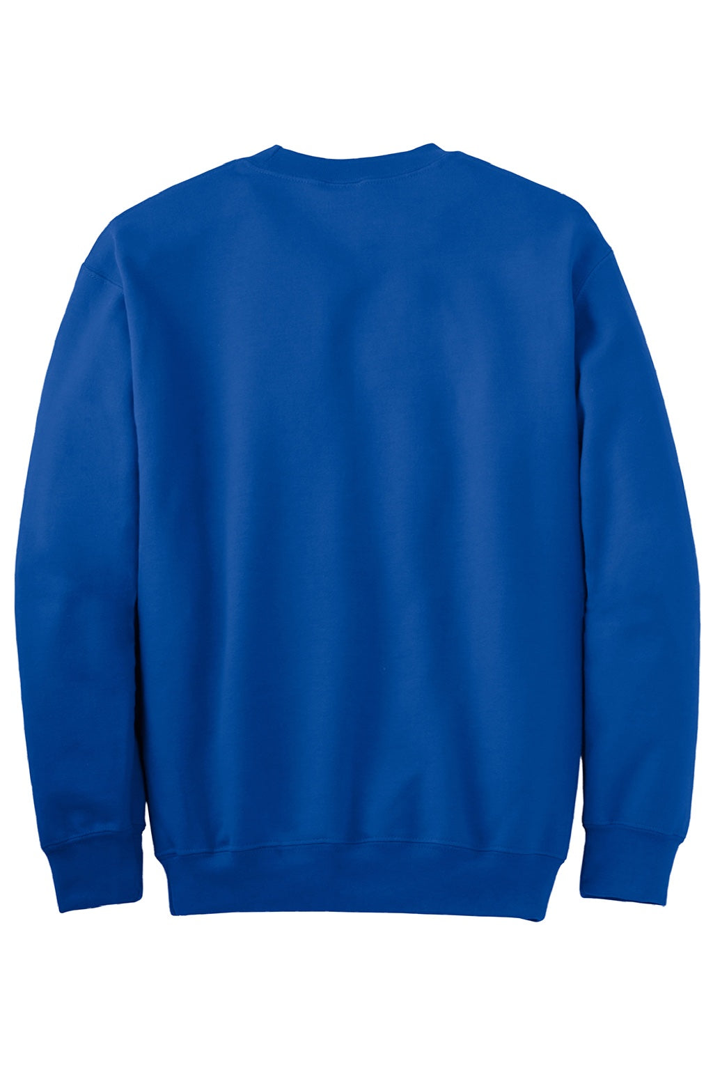 Gildan 12000 Mens DryBlend Moisture Wicking Fleece Crewneck Sweatshirt Royal Blue Flat Back