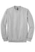 Gildan 12000 Mens DryBlend Moisture Wicking Fleece Crewneck Sweatshirt Ash Grey Flat Front