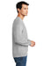 Gildan 12000 Mens DryBlend Moisture Wicking Fleece Crewneck Sweatshirt Ash Grey Model Side