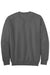 Gildan 12000 Mens DryBlend Moisture Wicking Fleece Crewneck Sweatshirt Charcoal Grey Flat Back