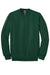 Gildan 12000 Mens DryBlend Moisture Wicking Fleece Crewneck Sweatshirt Forest Green Flat Front