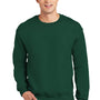 Gildan Mens DryBlend Moisture Wicking Fleece Crewneck Sweatshirt - Forest Green