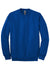 Gildan 12000 Mens DryBlend Moisture Wicking Fleece Crewneck Sweatshirt Royal Blue Flat Front