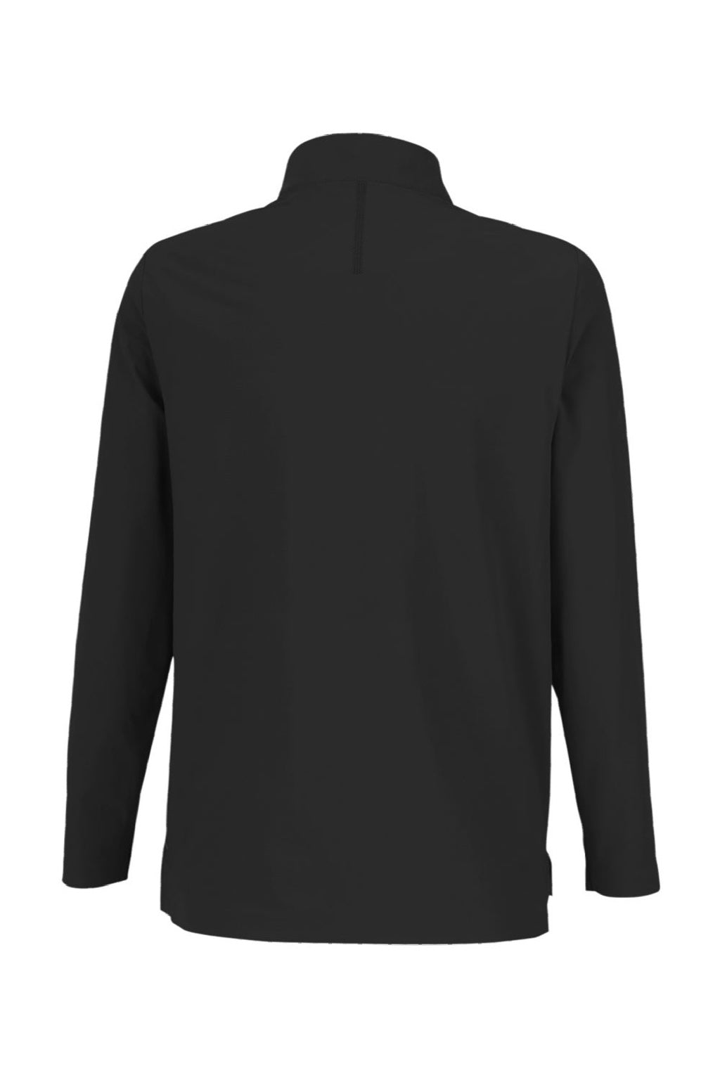 Devon & Jones DG410W Womens CrownLux Performance Windsor Welded 1/4 Zip Sweatshirt Black Flat Back