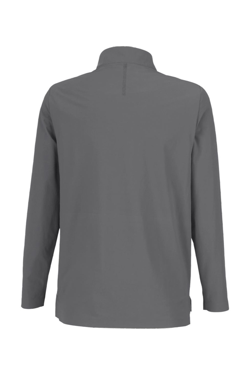 Devon & Jones DG410W Womens CrownLux Performance Windsor Welded 1/4 Zip Sweatshirt Graphite Grey Flat Back
