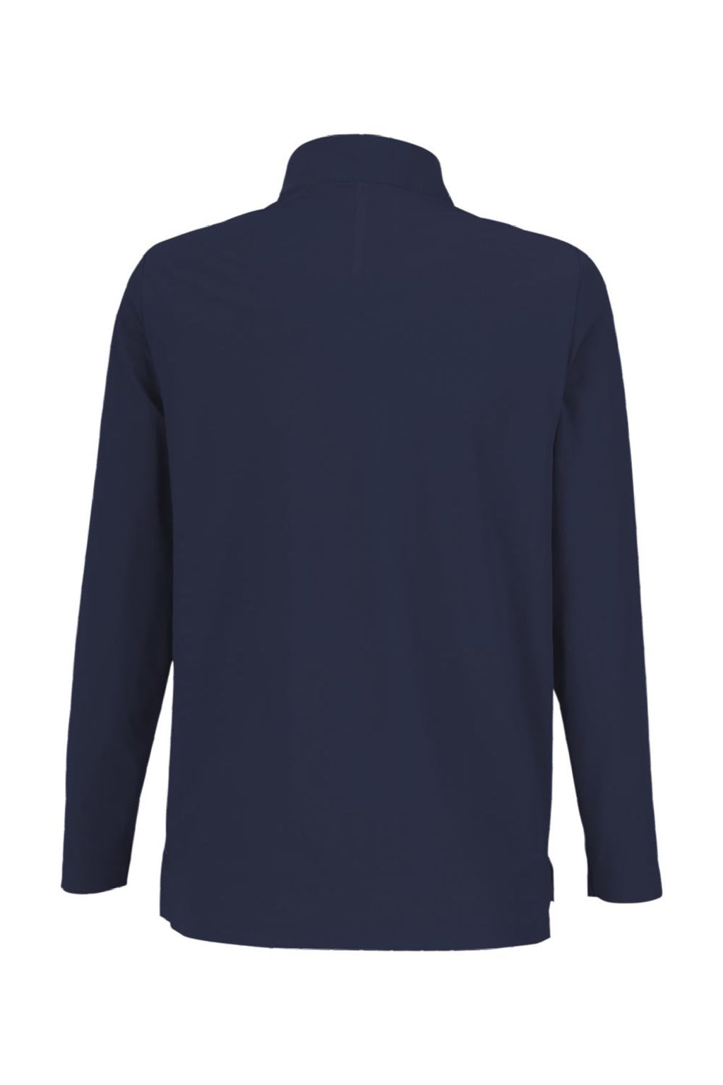 Devon & Jones DG410W Womens CrownLux Performance Windsor Welded 1/4 Zip Sweatshirt Navy Blue Flat Back