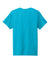 Gildan 64000CVC Mens Softstyle CVC Short Sleeve Crewneck T-Shirt Caribbean Blue Mist Flat Back