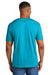 Gildan 64000CVC Mens Softstyle CVC Short Sleeve Crewneck T-Shirt Caribbean Blue Mist Model Back