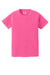 Comfort Colors 9018 Youth Short Sleeve Crewneck T-Shirt Neon Pink Flat Front
