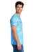 Comfort Colors 1745 Mens Color Blast Short Sleeve Crewneck T-Shirt Fiji Blue Model Side