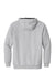 CornerStone CS620 Mens Full Zip Hooded Sweatshirt Hoodie w/ Pockets Heather Grey Flat Back