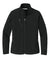 Port Authority L705 Womens Wind & Water Resistant Full Zip Jacket Black Flat Front
