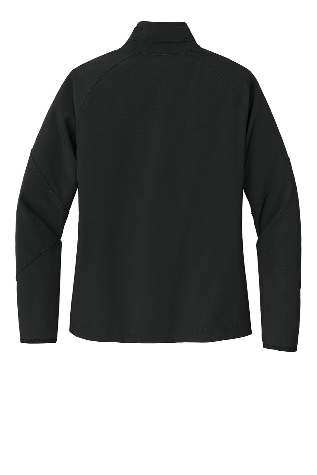 Port Authority L705 Womens Wind & Water Resistant Full Zip Jacket Black Flat Back