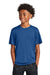 Sport-Tek YST350 Youth Competitor Moisture Wicking Short Sleeve Crewneck T-Shirt Royal Blue Model Front