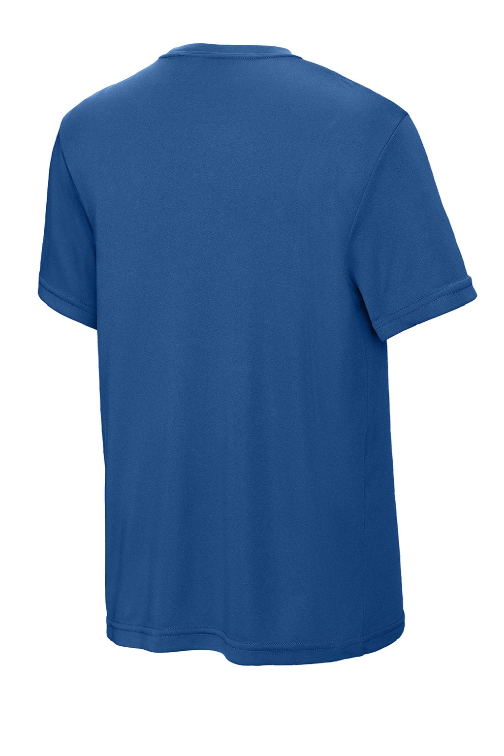 Sport-Tek YST350 Youth Competitor Moisture Wicking Short Sleeve Crewneck T-Shirt Royal Blue Flat Back