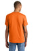 American Apparel 1301 Mens Short Sleeve Crewneck T-Shirt Orange Model Back