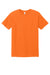 American Apparel 1301 Mens Short Sleeve Crewneck T-Shirt Orange Flat Front