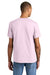 American Apparel 1301 Mens Short Sleeve Crewneck T-Shirt Pink Model Back