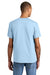 American Apparel 1301 Mens Short Sleeve Crewneck T-Shirt Powder Blue Model Back