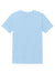 American Apparel 1301 Mens Short Sleeve Crewneck T-Shirt Powder Blue Flat Back