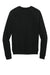 Allmade AL5004 Mens CVC Fleece Crewneck Sweatshirt Deep Black Flat Back