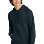 District Mens Cloud Fleece Hooded Sweatshirt Hoodie w/ Pouch Pocket - New Navy Blue