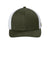 Carhartt Hats CT106577 Mens Flexfit Mesh Back Hat Moss Green/White Flat Front