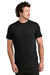 Tentree TTCM4879 Mens TreeBlend Short Sleeve Crewneck T-Shirt Heather Meteorite Black Model Front