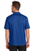 Port Authority K240 Mens Wearever Moisture Wicking Pique Short Sleeve Polo Shirt True Royal Blue Model Back