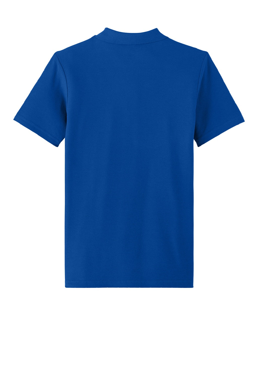 Gildan 64800L Womens Softstyle Pique Short Sleeve Polo Shirt Royal Blue Flat Back