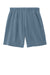 Comfort Colors 1468 Mens Garment Dyed Fleece Shorts w/ Pockets Blue Jean Flat Back