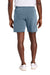Comfort Colors 1468 Mens Garment Dyed Fleece Shorts w/ Pockets Blue Jean Model Back