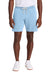 Comfort Colors 1468 Mens Garment Dyed Fleece Shorts w/ Pockets Hydrangea Blue Model Front