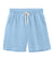 Comfort Colors 1468 Mens Garment Dyed Fleece Shorts w/ Pockets Hydrangea Blue Flat Front