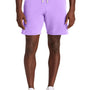 Comfort Colors Mens Garment Dyed Fleece Shorts w/ Pockets - Neon Violet Purple
