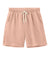 Comfort Colors 1468 Mens Garment Dyed Fleece Shorts w/ Pockets Peachy Flat Front
