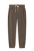 Comfort Colors 1469 Mens Garment Dyed Fleece Sweatpants w/ Pockets Espresso Brown Flat Front