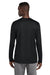 Nike NKHQ4550 Mens Team rLegend Long Sleeve Crewneck T-Shirt Black Model Back