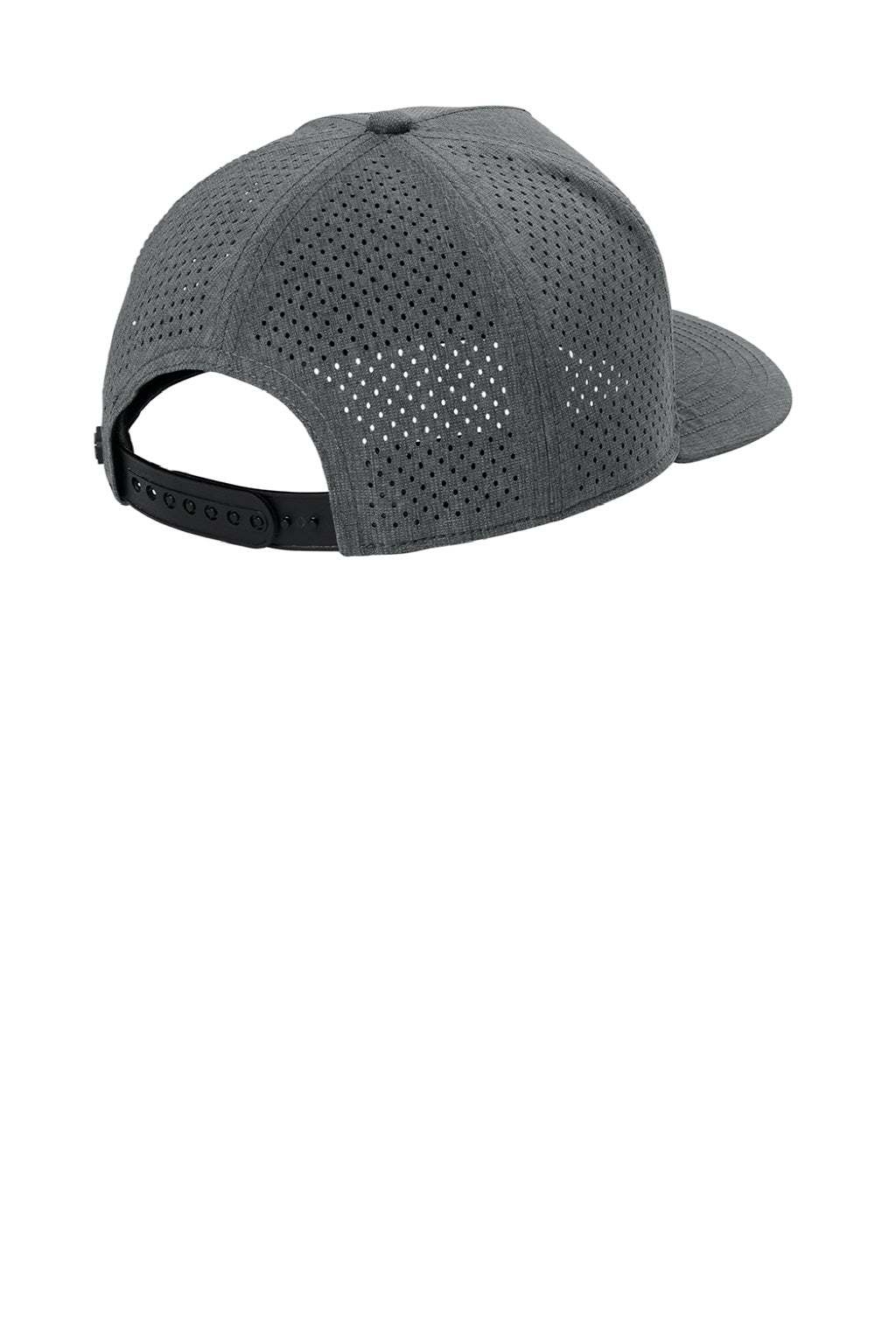 Ogio Hats OG606 Mens Performance Hat Heather Gear Grey Flat Back
