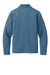 Ogio OG861 Mens Transcend 1/4 Zip Sweatshirt Mist Blue Flat Back