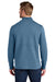 Ogio OG861 Mens Transcend 1/4 Zip Sweatshirt Mist Blue Model Back