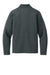 Ogio OG861 Mens Transcend 1/4 Zip Sweatshirt Tarmac Grey Flat Back
