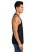 Next Level NL3633/3633 Mens Tank Top Black/Heather Grey Model Side