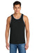 Next Level NL3633/3633 Mens Tank Top Black/Heather Grey Model Front