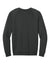 Next Level N9000/9000 Mens French Terry Long Sleeve Crewneck T-Shirt Graphite Black Flat Back